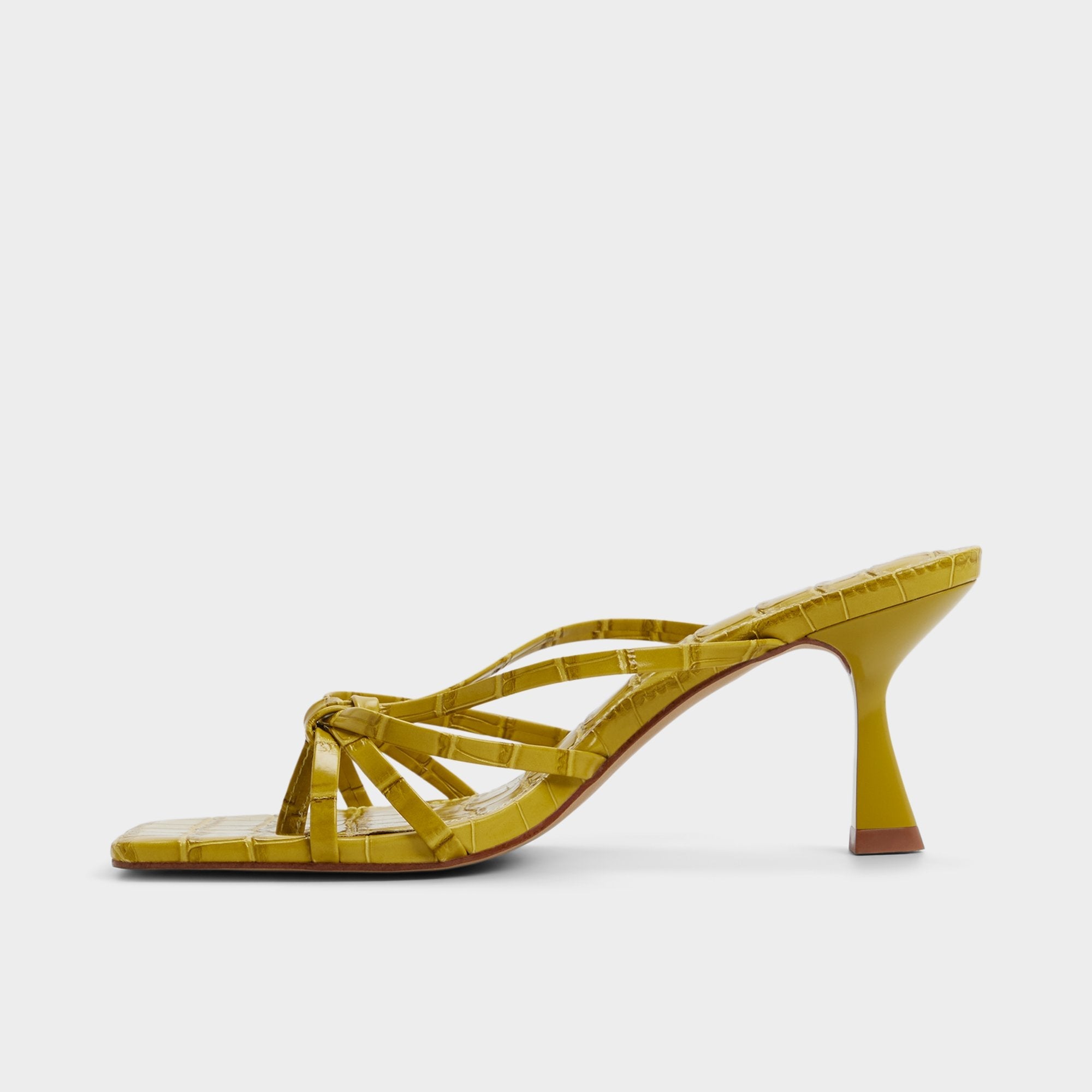 Aldo Lumera in Other Yellow - Heeled mule, Stiletto heel Women