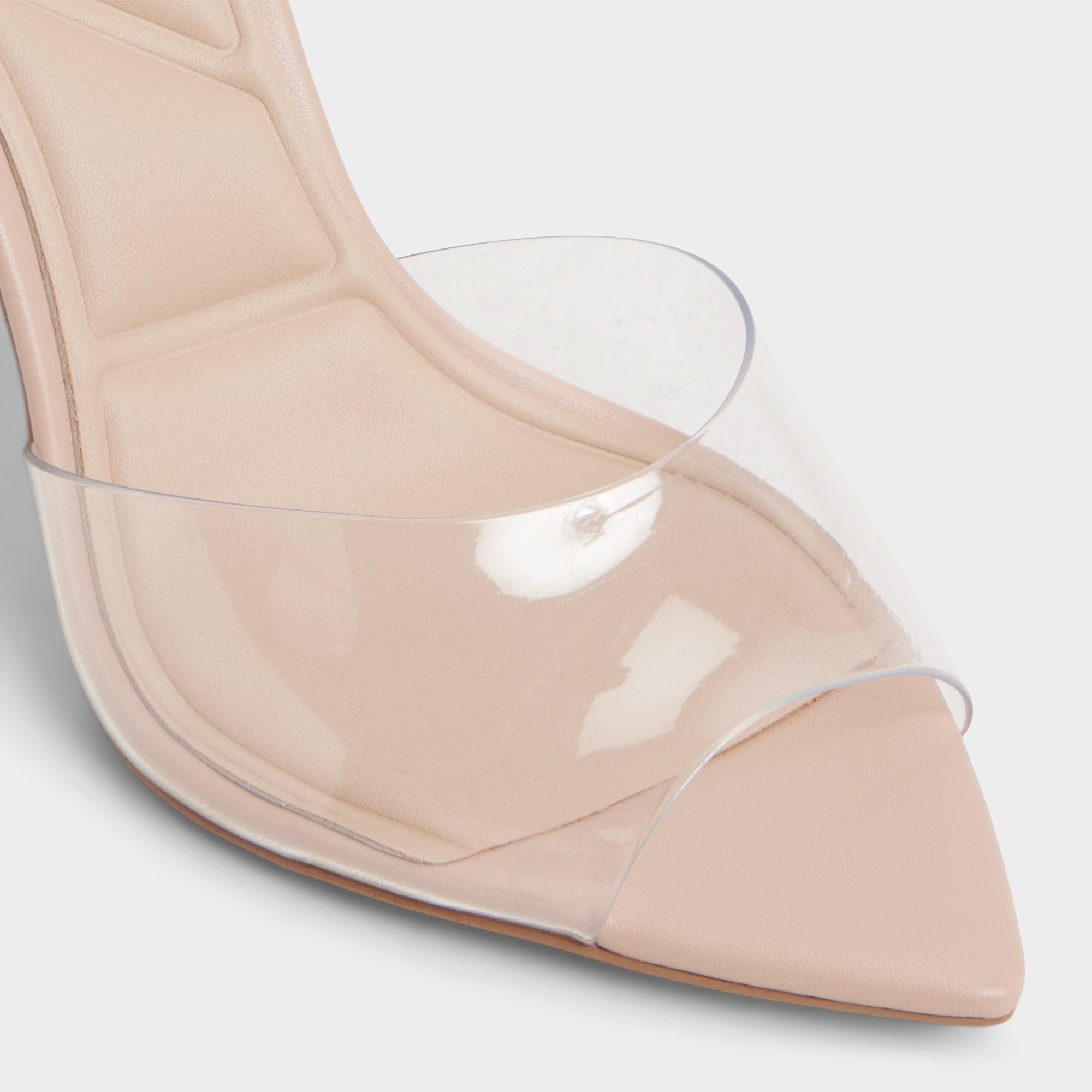 Aldo Anitabrilden Beige Women's Mule slides - Heeled mule, Stiletto heel Women