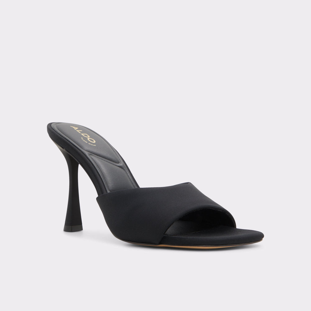 Aldo Evadalia Black Women's Heeled mules - Heeled mule, Stiletto heel Women