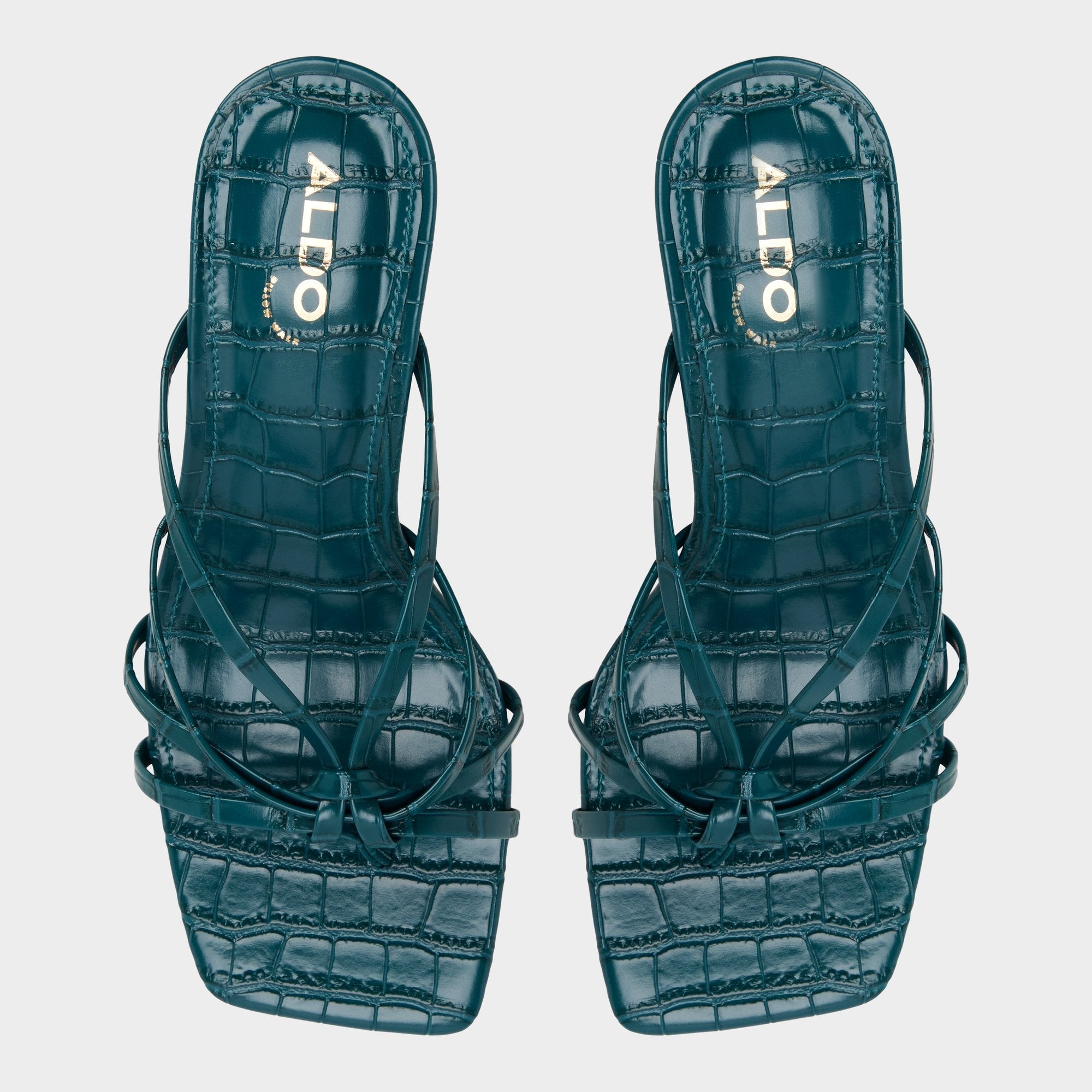 Aldo Lumera in Other Green - Heeled mule, Stiletto heel Women