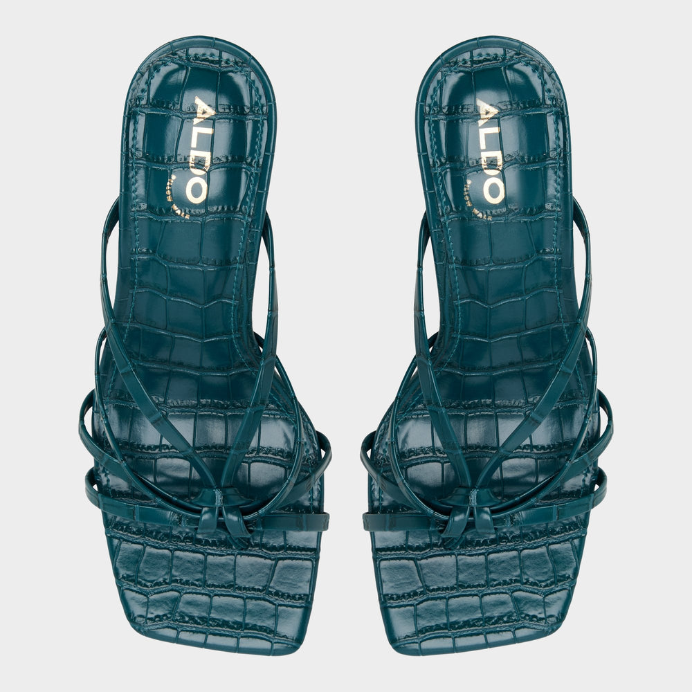 Aldo Lumera in Other Green - Heeled mule, Stiletto heel Women
