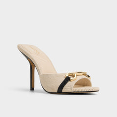 Aldo Madelynie in Open Natural - Heeled mule Women