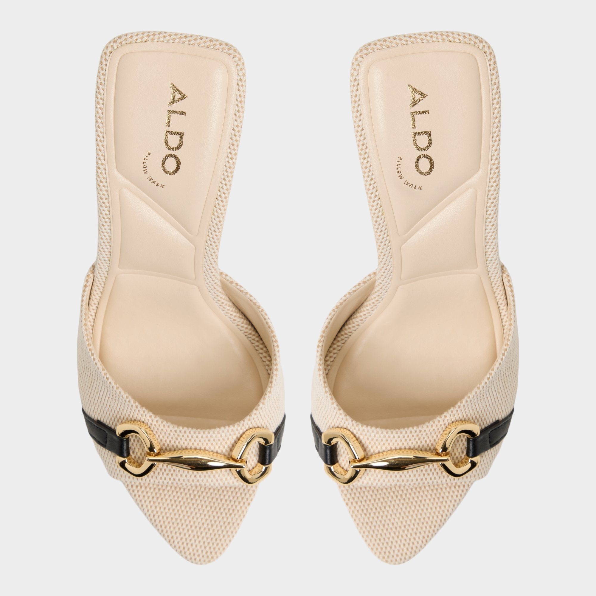 Aldo Madelynie in Open Natural - Heeled mule Women