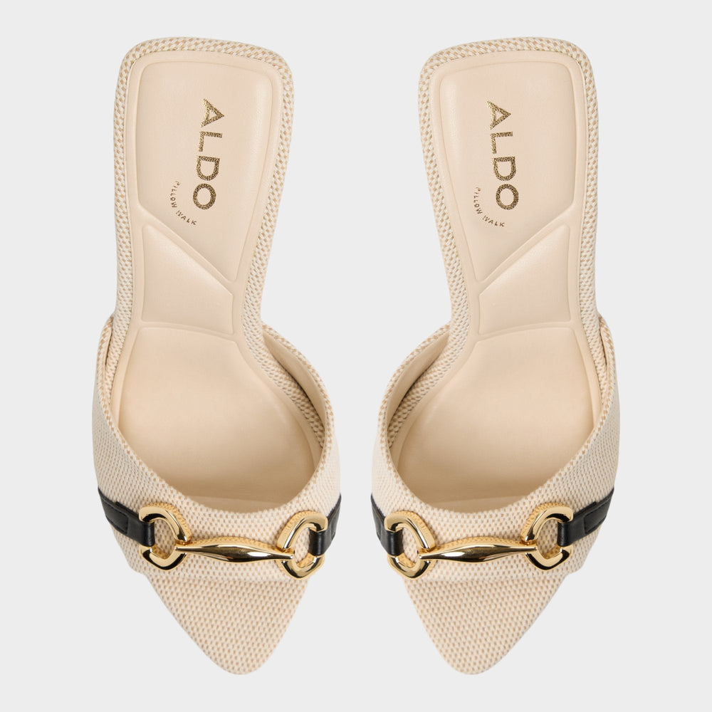 Aldo Madelynie in Open Natural - Heeled mule Women