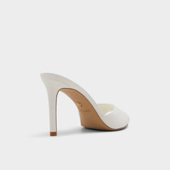 Aldo Anniebrilden White Women's Heeled mules - Heeled mule, Stiletto heel Women