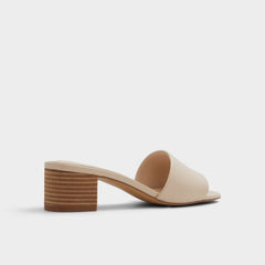 Aldo Claudina Other Beige Women's Block heels - Heeled mule, Block heel Women