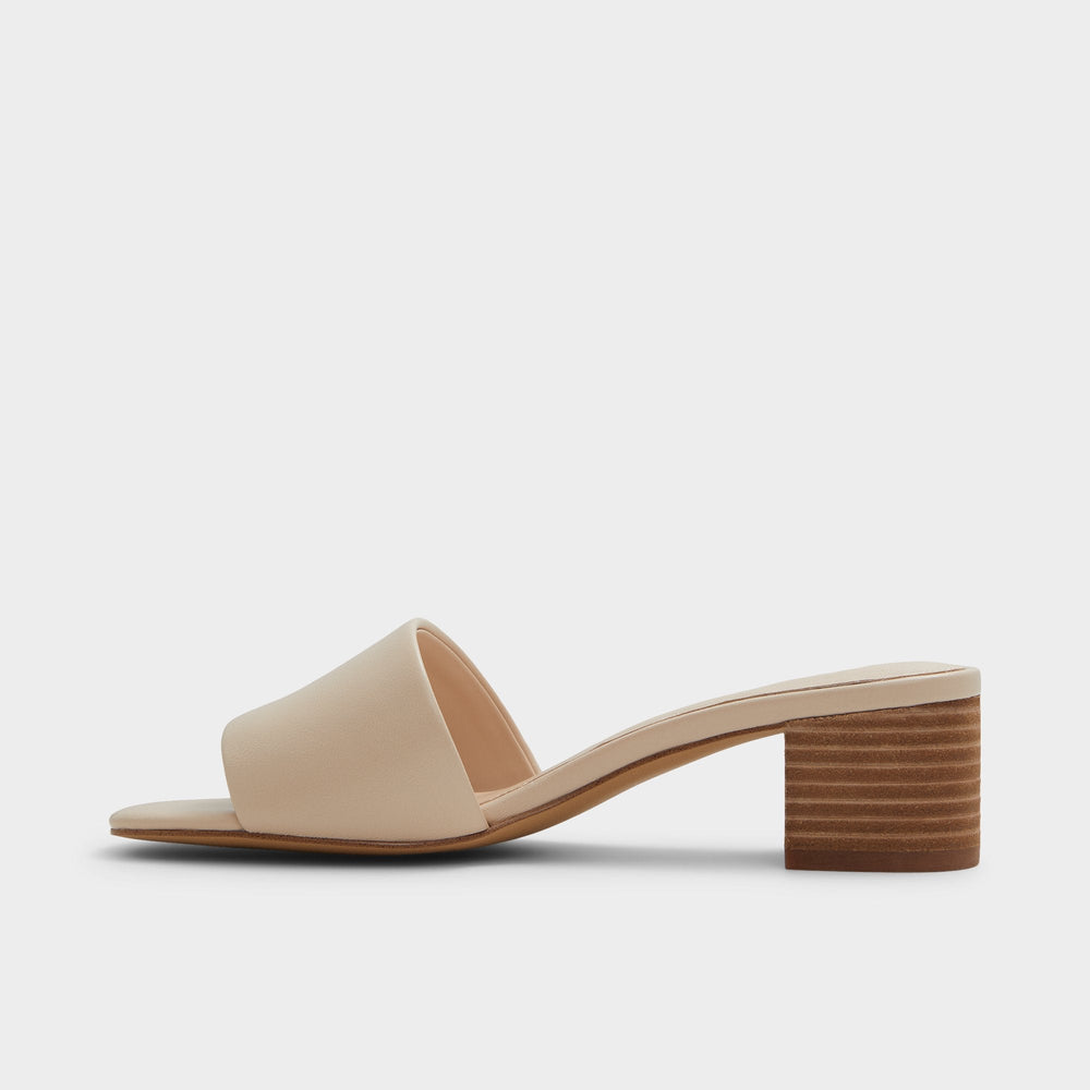 Aldo Claudina Other Beige Women's Block heels - Heeled mule, Block heel Women