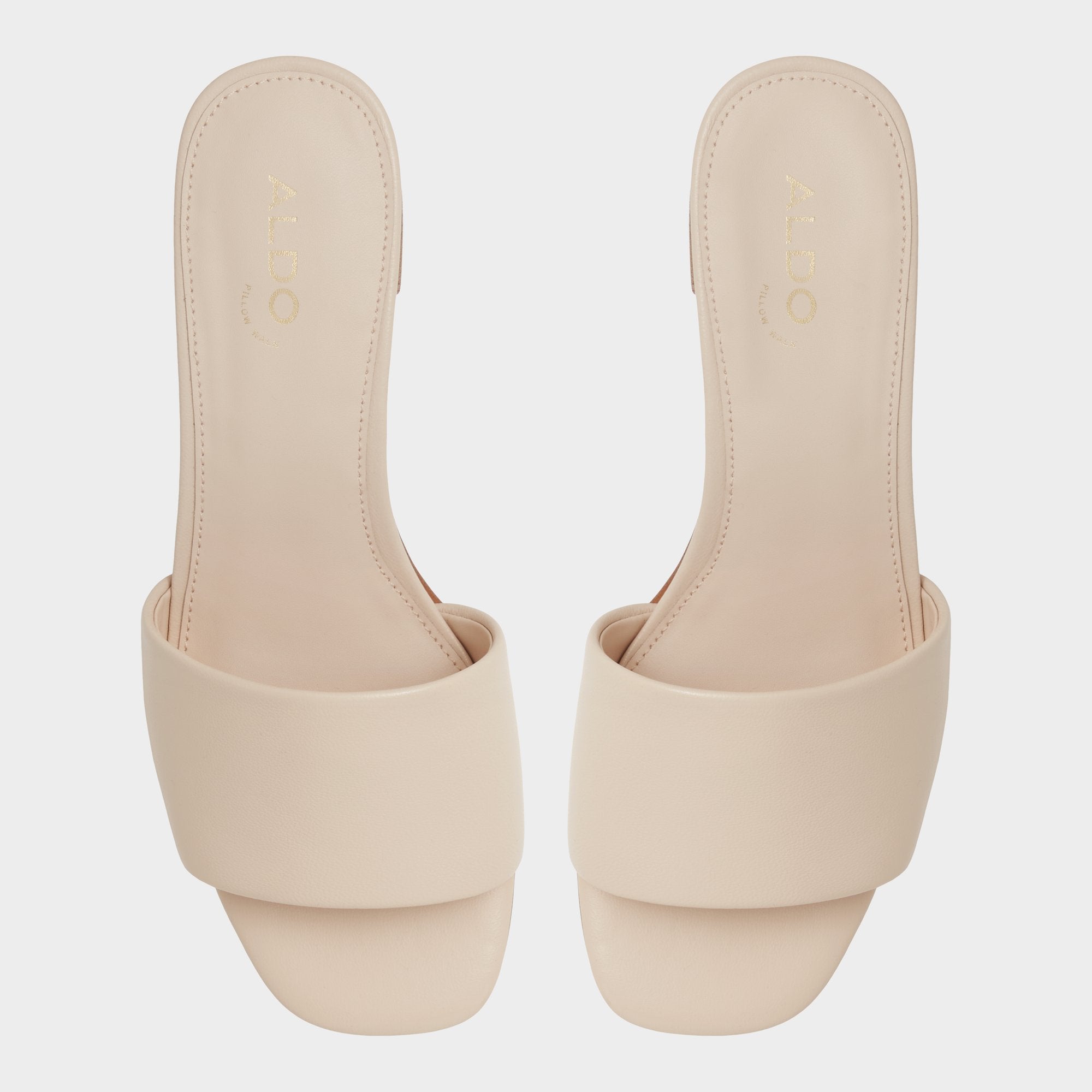 Aldo Claudina Other Beige Women's Block heels - Heeled mule, Block heel Women