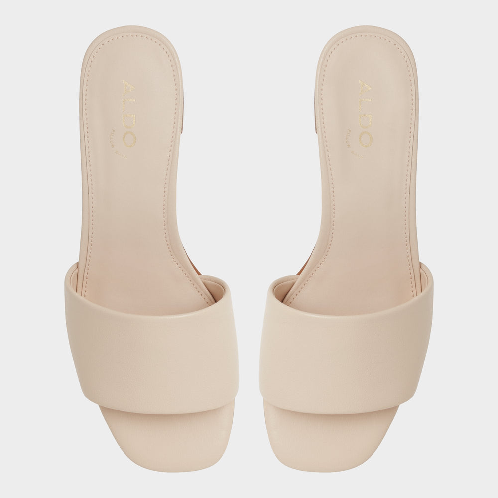 Aldo Claudina Other Beige Women's Block heels - Heeled mule, Block heel Women