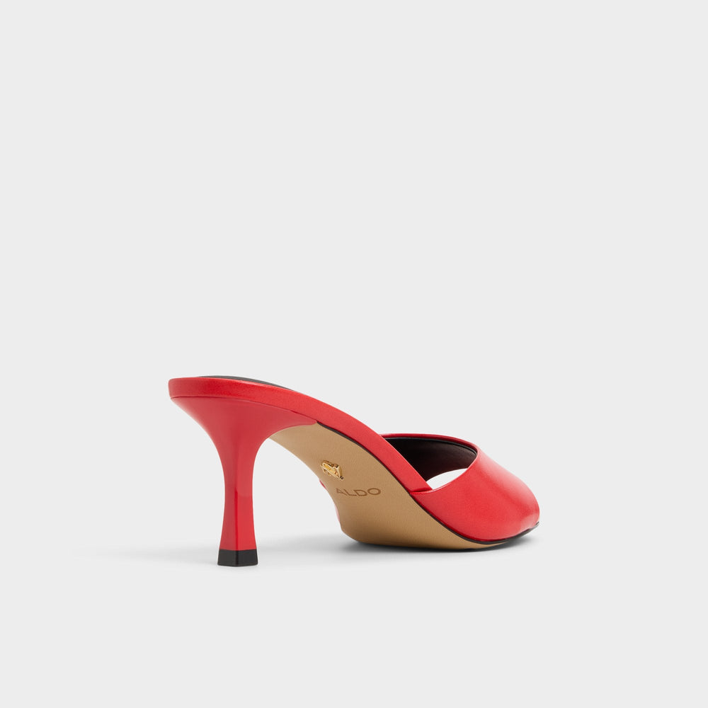 Aldo Annaberaen in Bright Red - Heeled mule, Stiletto heel Women