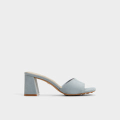 Aldo Tisha Other Blue Women's Heeled mules - Heeled mule, Block heel Women