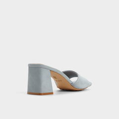 Aldo Tisha Other Blue Women's Heeled mules - Heeled mule, Block heel Women