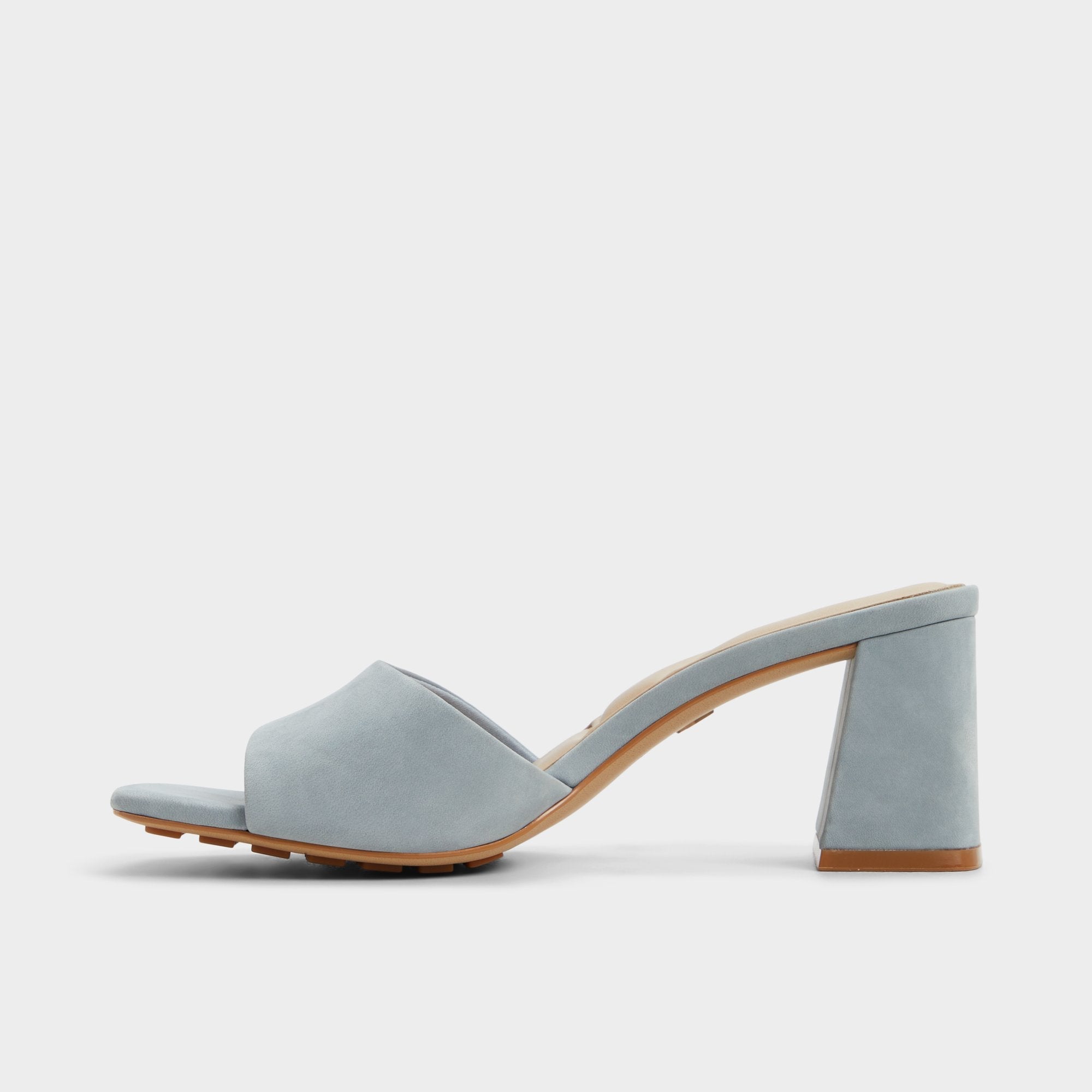 Aldo Tisha Other Blue Women's Heeled mules - Heeled mule, Block heel Women