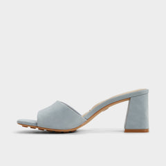 Aldo Tisha Other Blue Women's Heeled mules - Heeled mule, Block heel Women