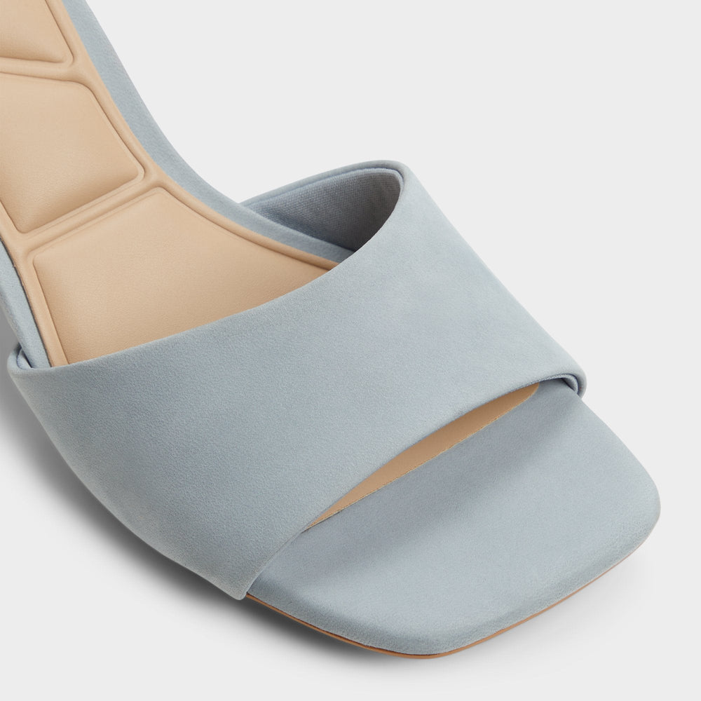 Aldo Tisha Other Blue Women's Heeled mules - Heeled mule, Block heel Women