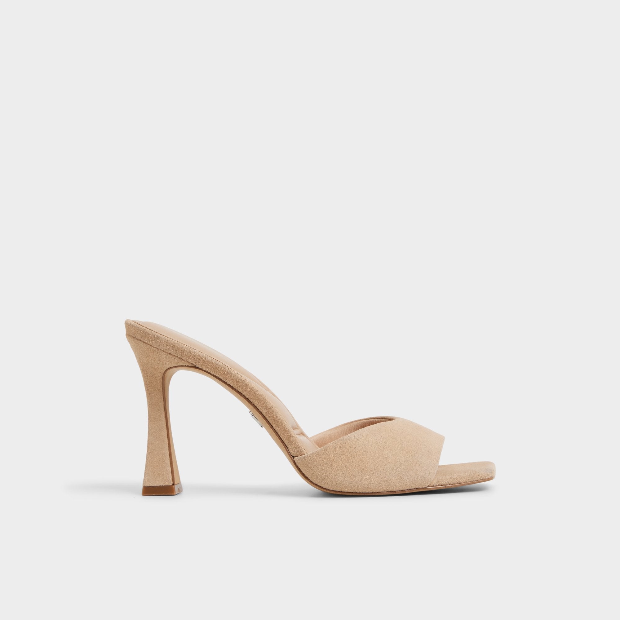 Aldo Jennifer in Medium Beige - Heeled mule, Stiletto heel Women