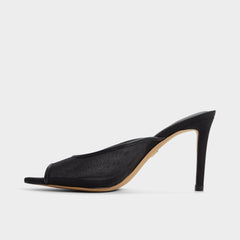 Aldo Elennah in Black 14161302 - Heeled mule, Stiletto heel Women