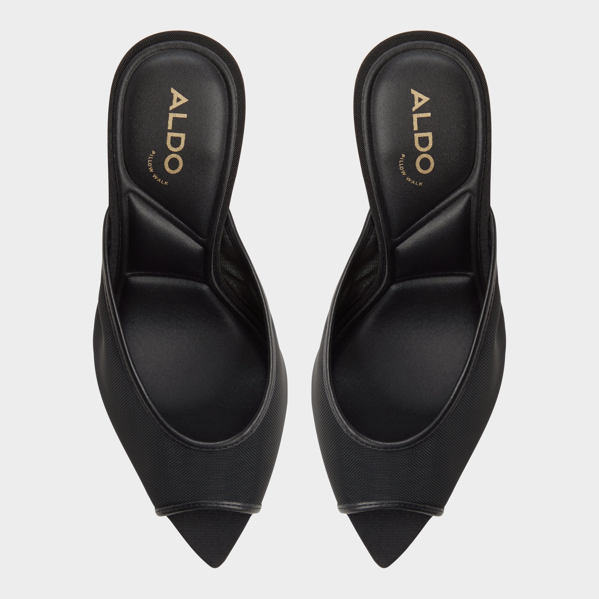 Aldo Elennah in Black 14161302 - Heeled mule, Stiletto heel Women