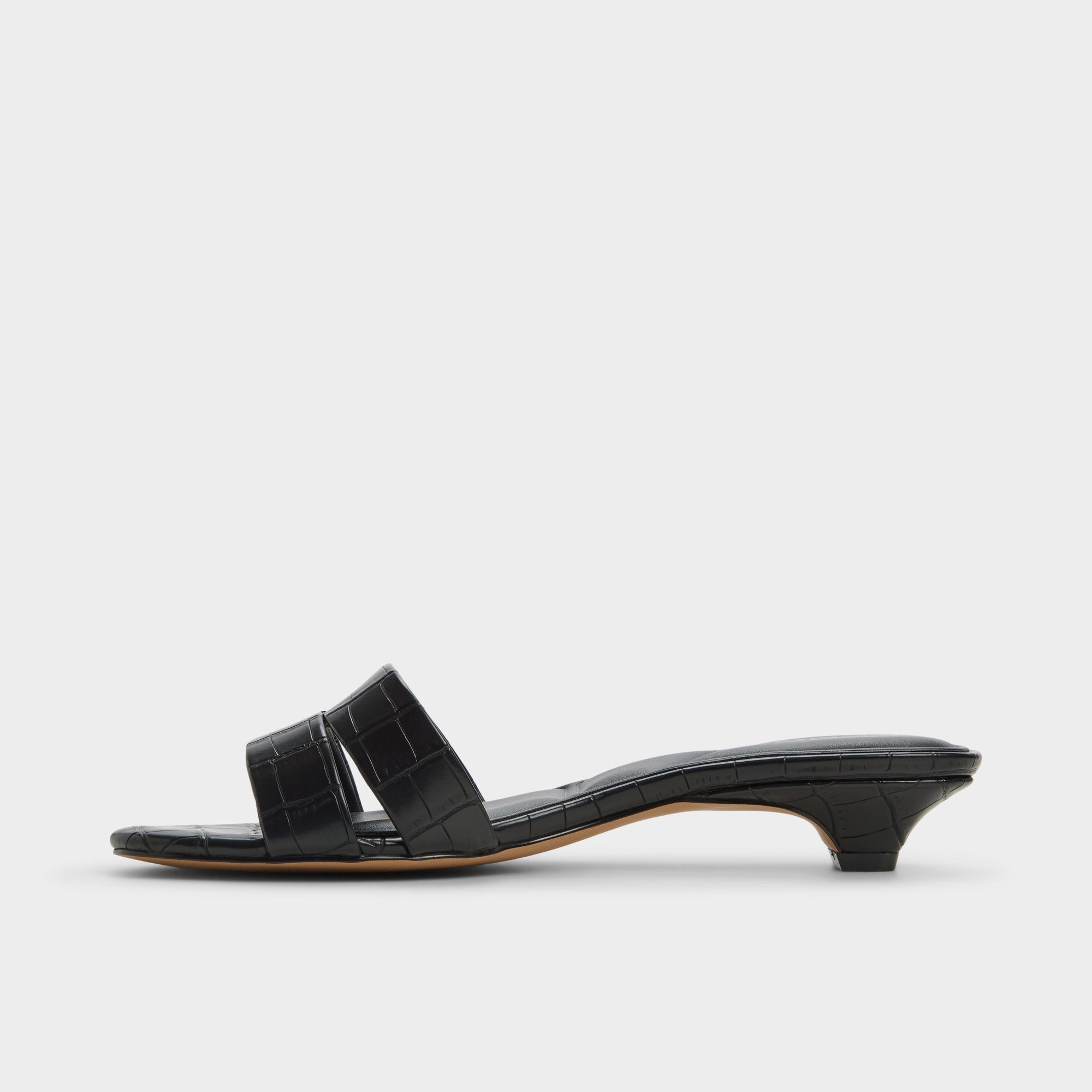 Aldo Scarletta Black Women's Heeled mules - Heeled mule, Kitten heel Women