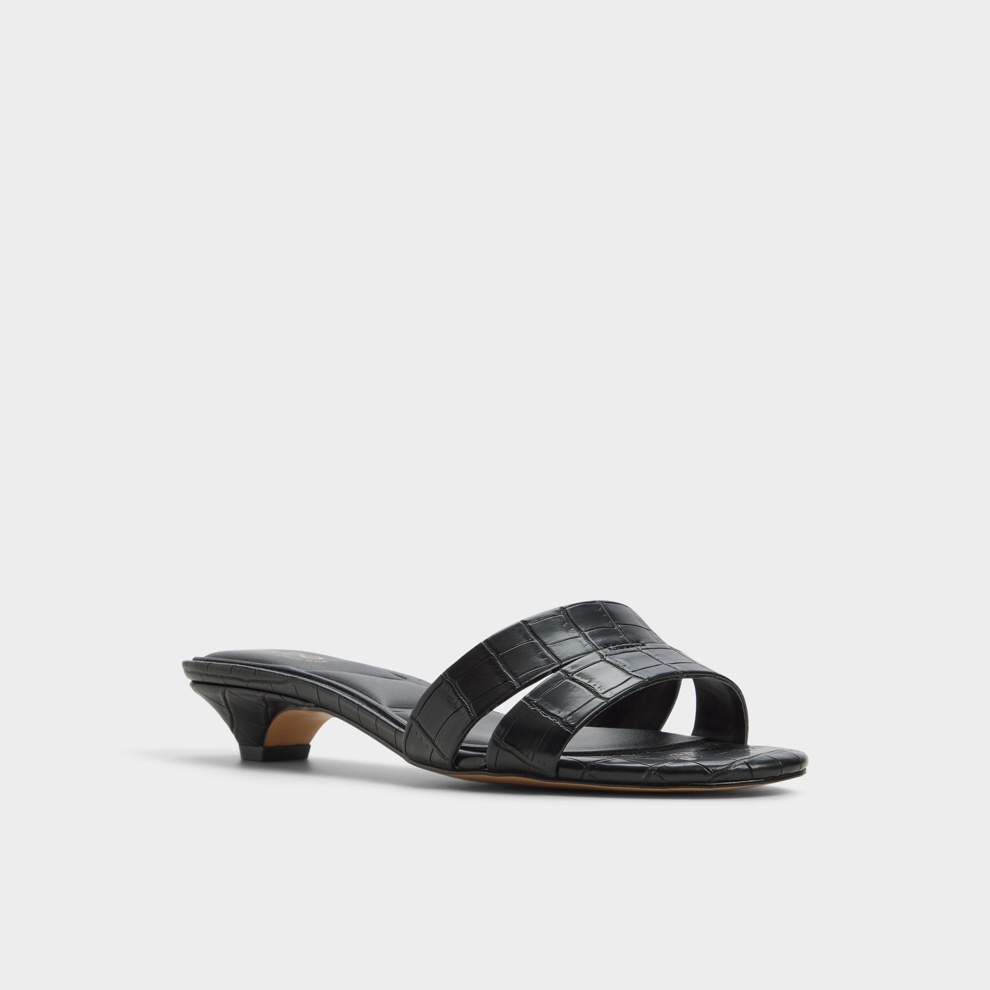 Aldo Scarletta Black Women's Heeled mules - Heeled mule, Kitten heel Women