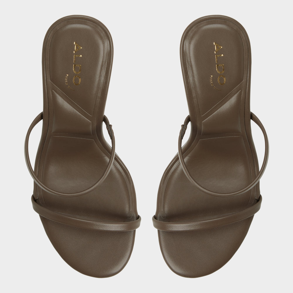 Aldo Avelinda in Khaki - Heeled mule Women