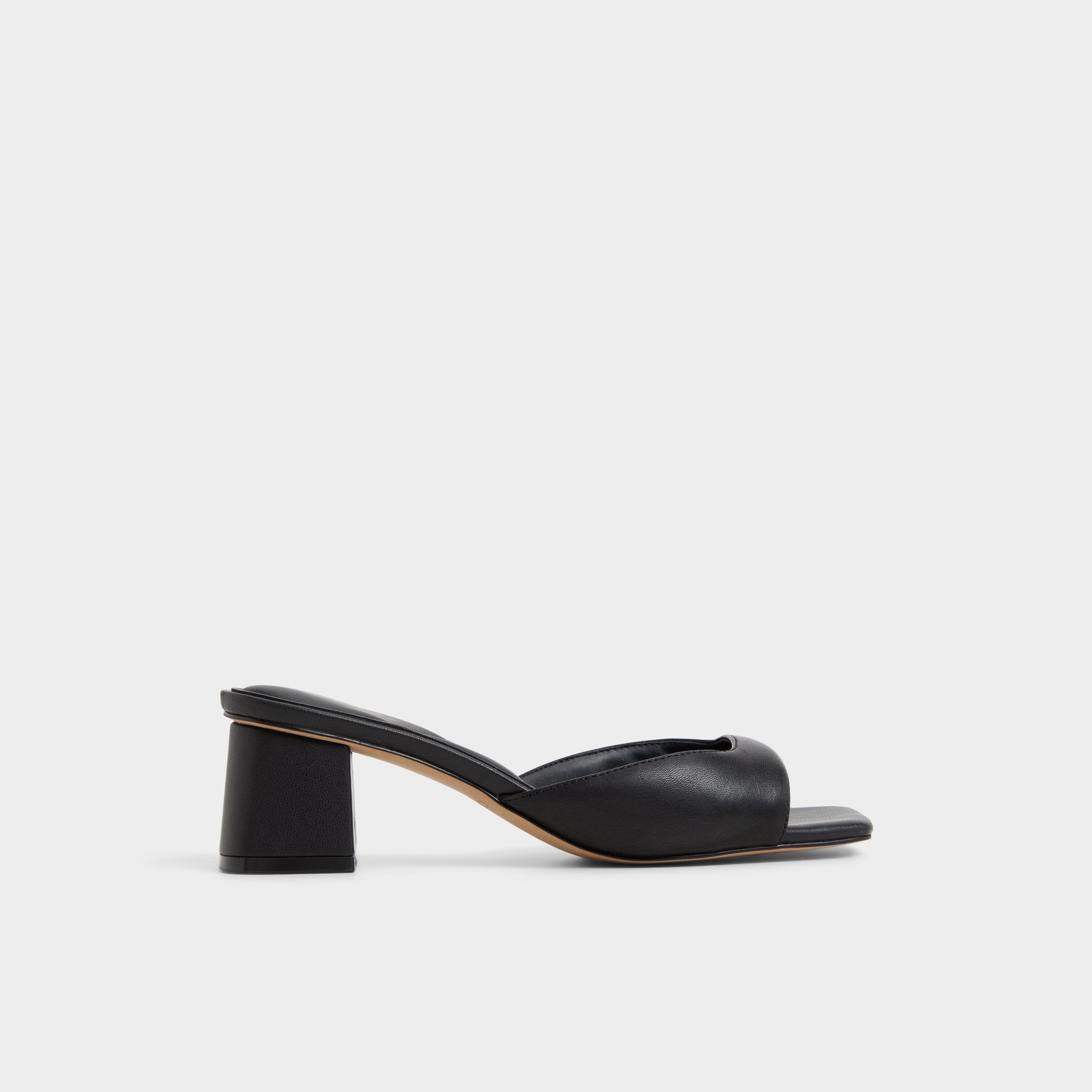 Aldo Aneky in Black - Heeled mule, Block heel Women
