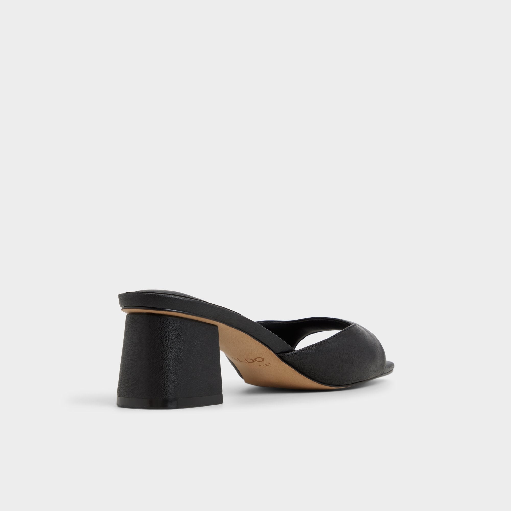 Aldo Aneky in Black - Heeled mule, Block heel Women