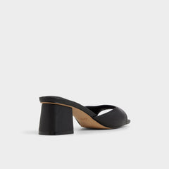 Aldo Aneky in Black - Heeled mule, Block heel Women