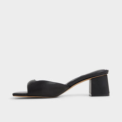 Aldo Aneky in Black - Heeled mule, Block heel Women