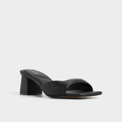 Aldo Aneky in Black - Heeled mule, Block heel Women