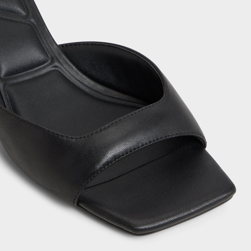 Aldo Aneky in Black - Heeled mule, Block heel Women