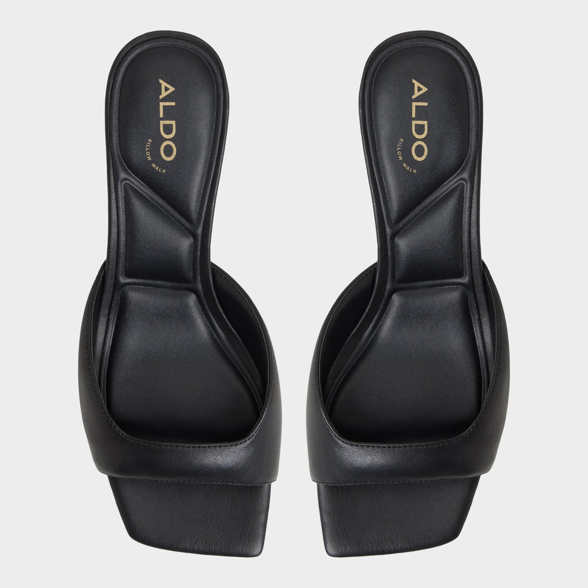Aldo Aneky in Black - Heeled mule, Block heel Women