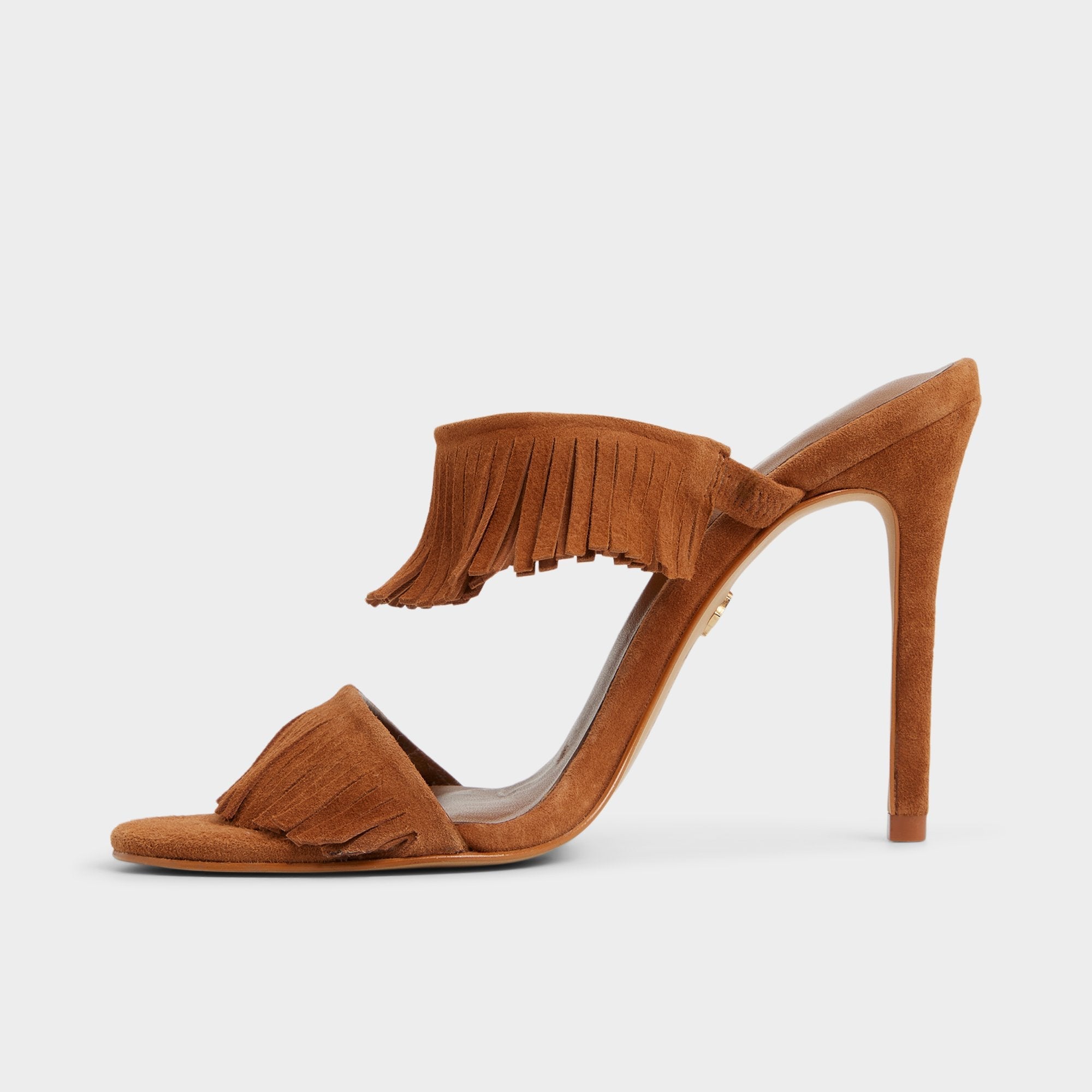 Aldo Nahanie in Medium Brown - Heeled mule, Stiletto heel Women