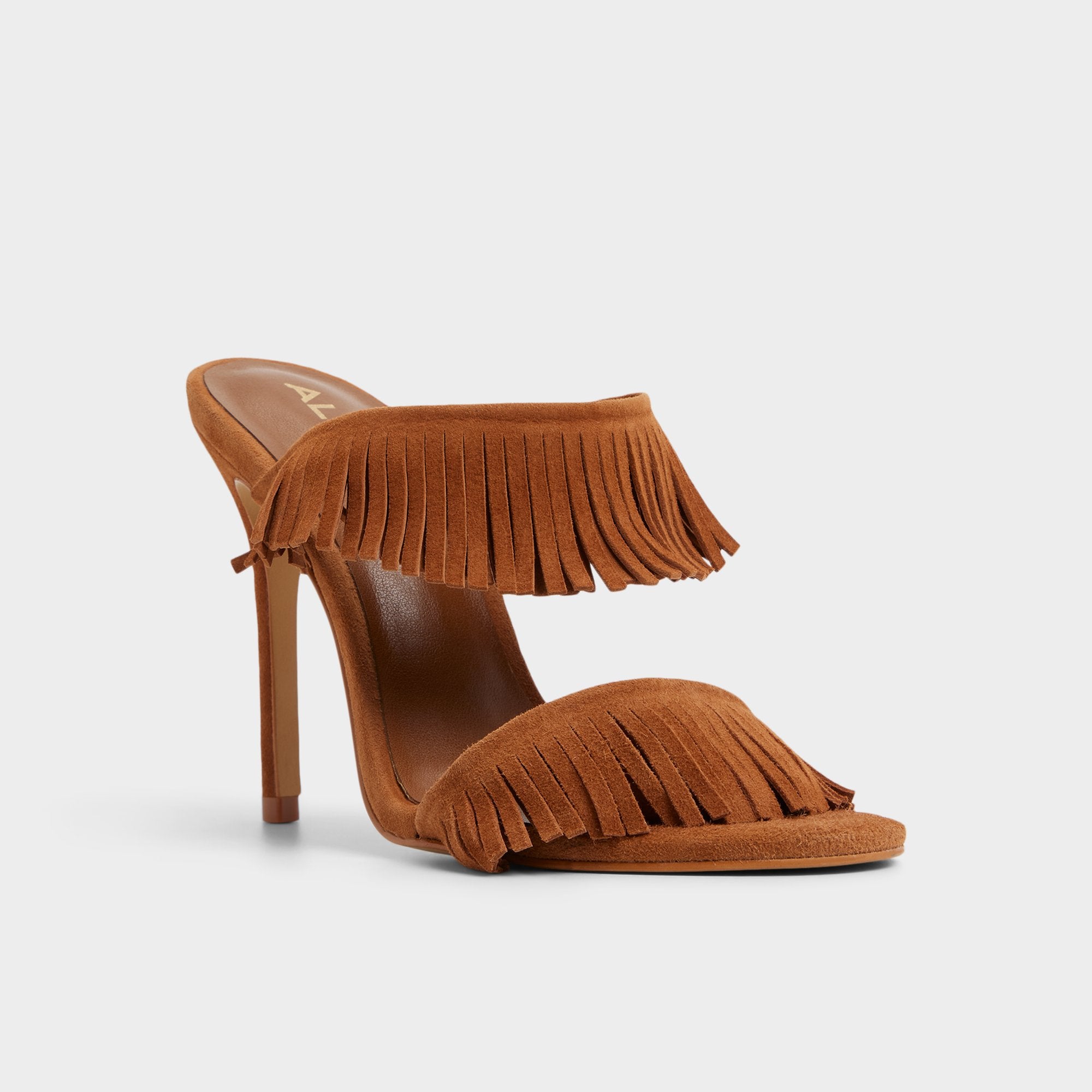 Aldo Nahanie in Medium Brown - Heeled mule, Stiletto heel Women