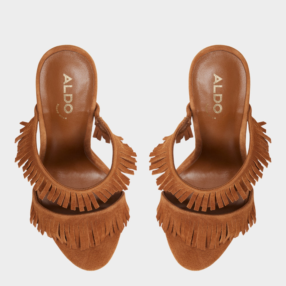 Aldo Nahanie in Medium Brown - Heeled mule, Stiletto heel Women