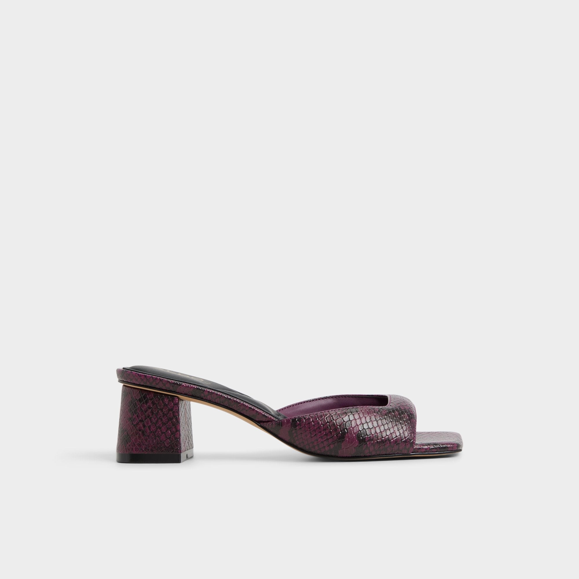 Aldo Aneky in Bordo - Heeled mule, Block heel Women