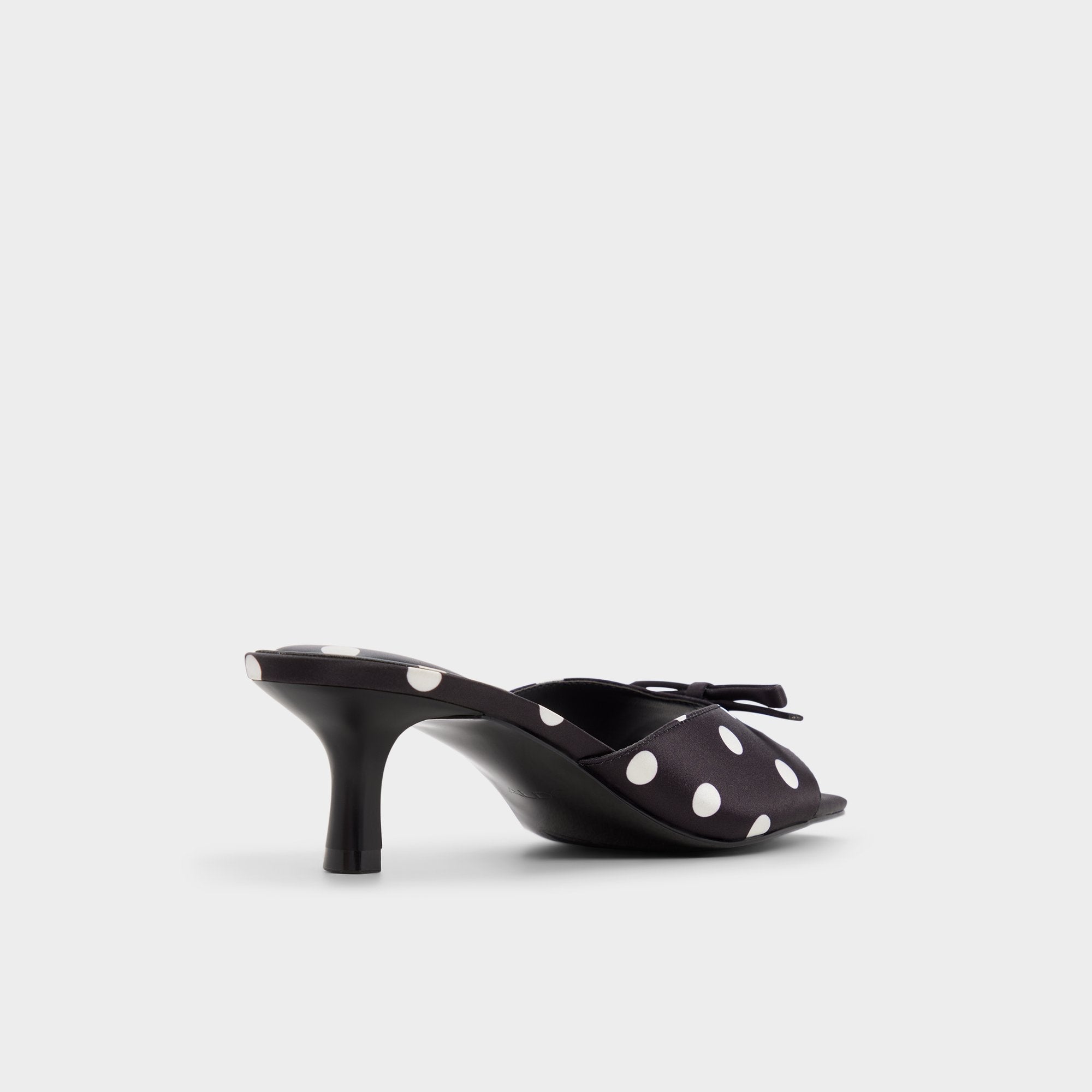Aldo Belerose in Black White - Heeled mule, Stiletto heel Women