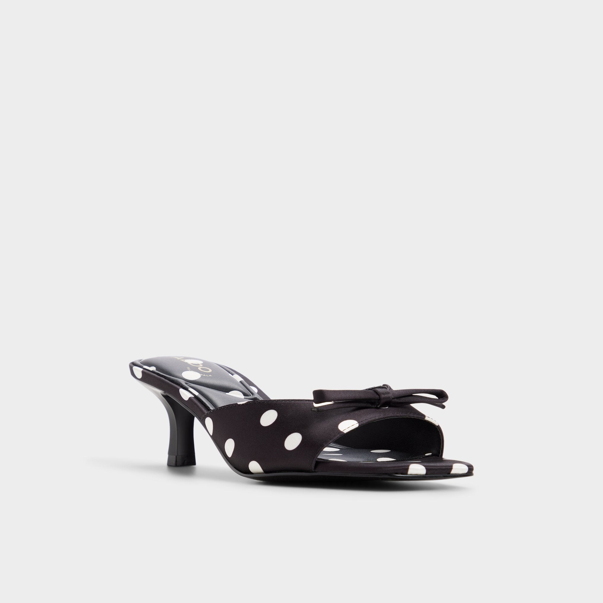 Aldo Belerose in Black White - Heeled mule, Stiletto heel Women