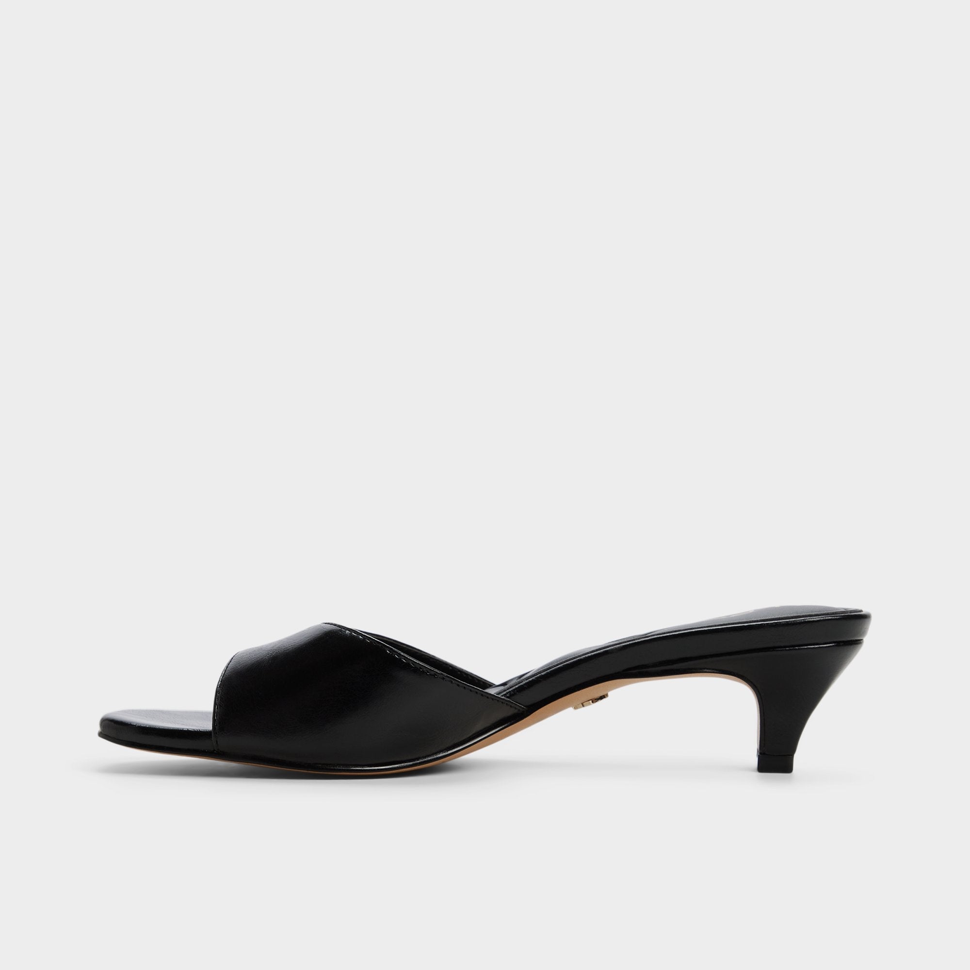 Aldo Haeden Black Women's Heeled mules - Heeled mule, Kitten heel Women
