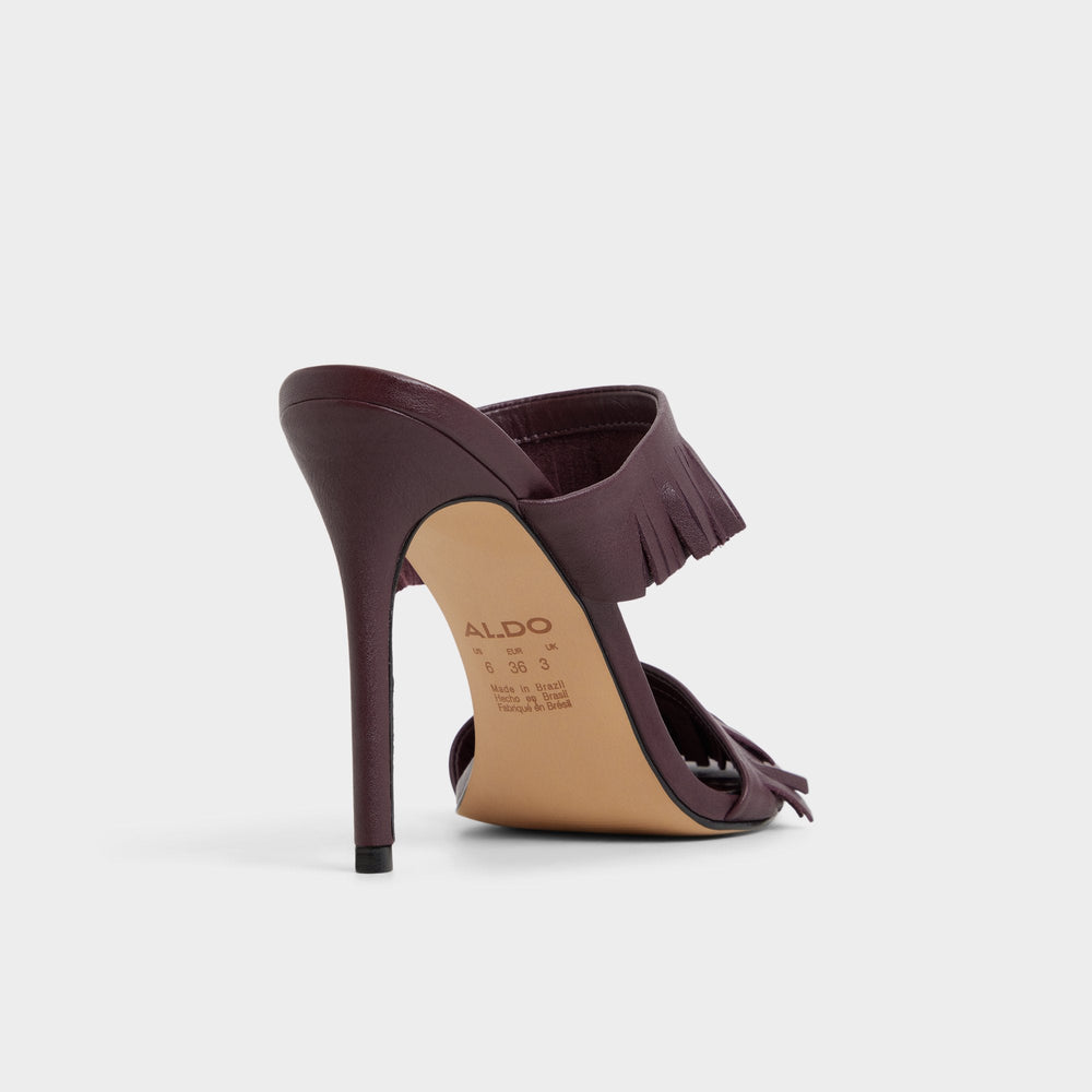 Aldo Nahanie in Bordo - Heeled mule, Stiletto heel Women