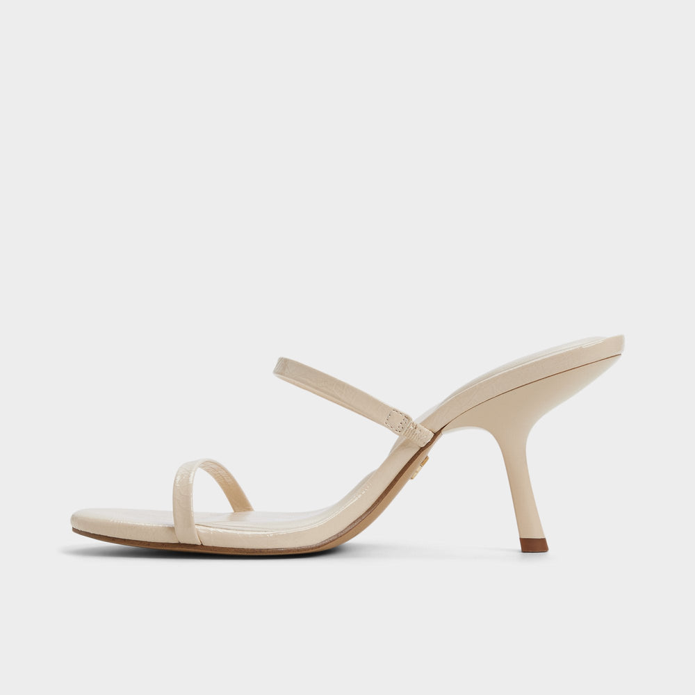 Aldo Avelinda in Cream - Heeled mule Women