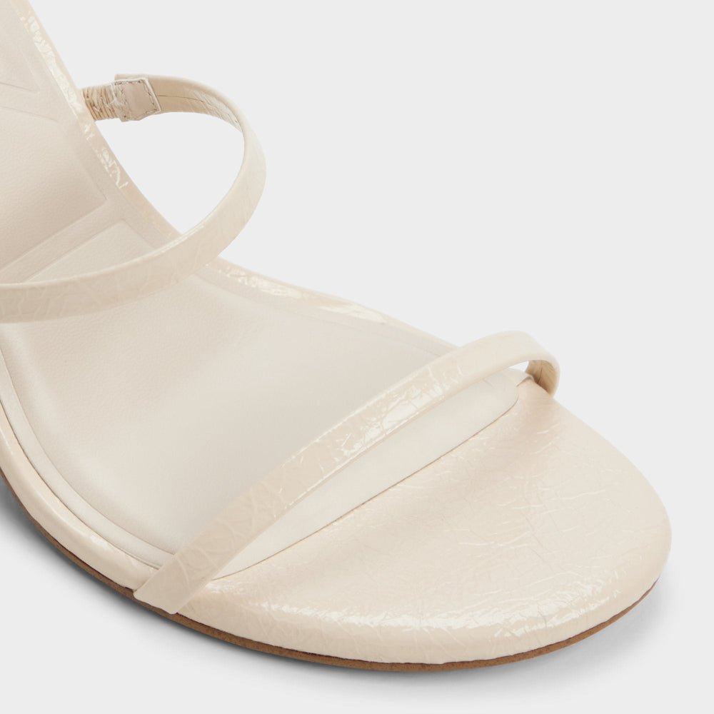Aldo Avelinda in Cream - Heeled mule Women