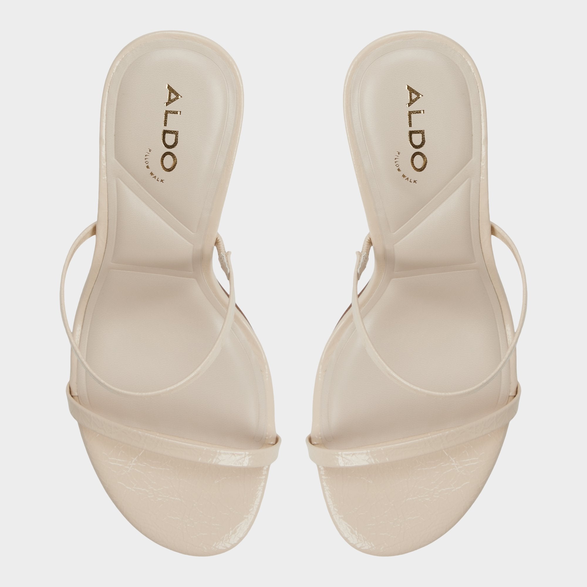 Aldo Avelinda in Cream - Heeled mule Women