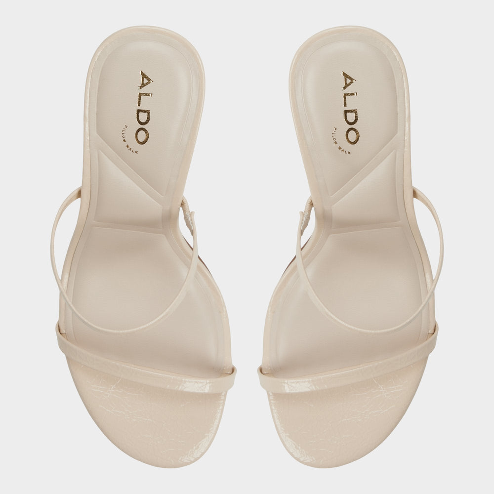 Aldo Avelinda in Cream - Heeled mule Women