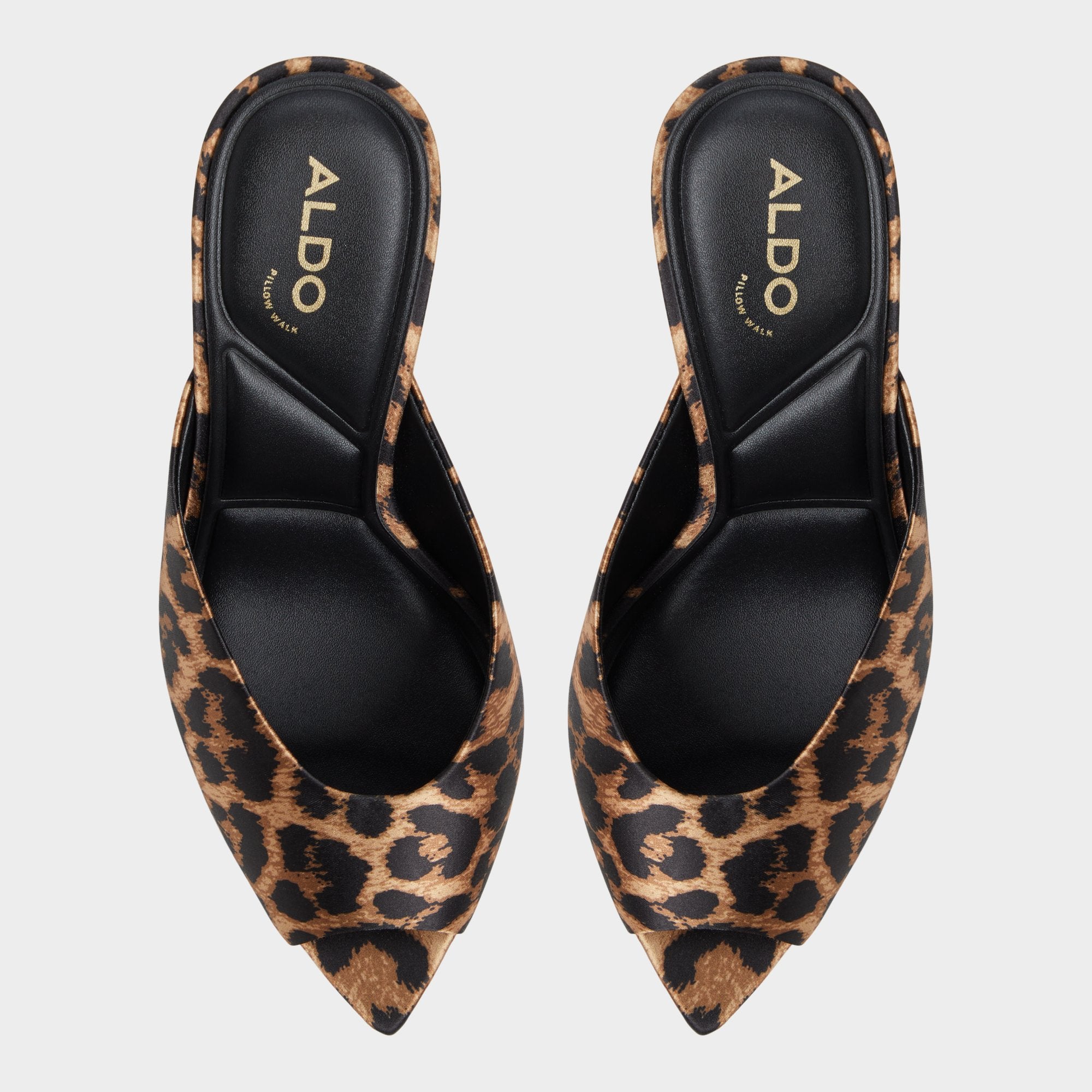 Aldo Elenara Brown Multi Women's Heeled mules - Heeled mule, Stiletto heel Women