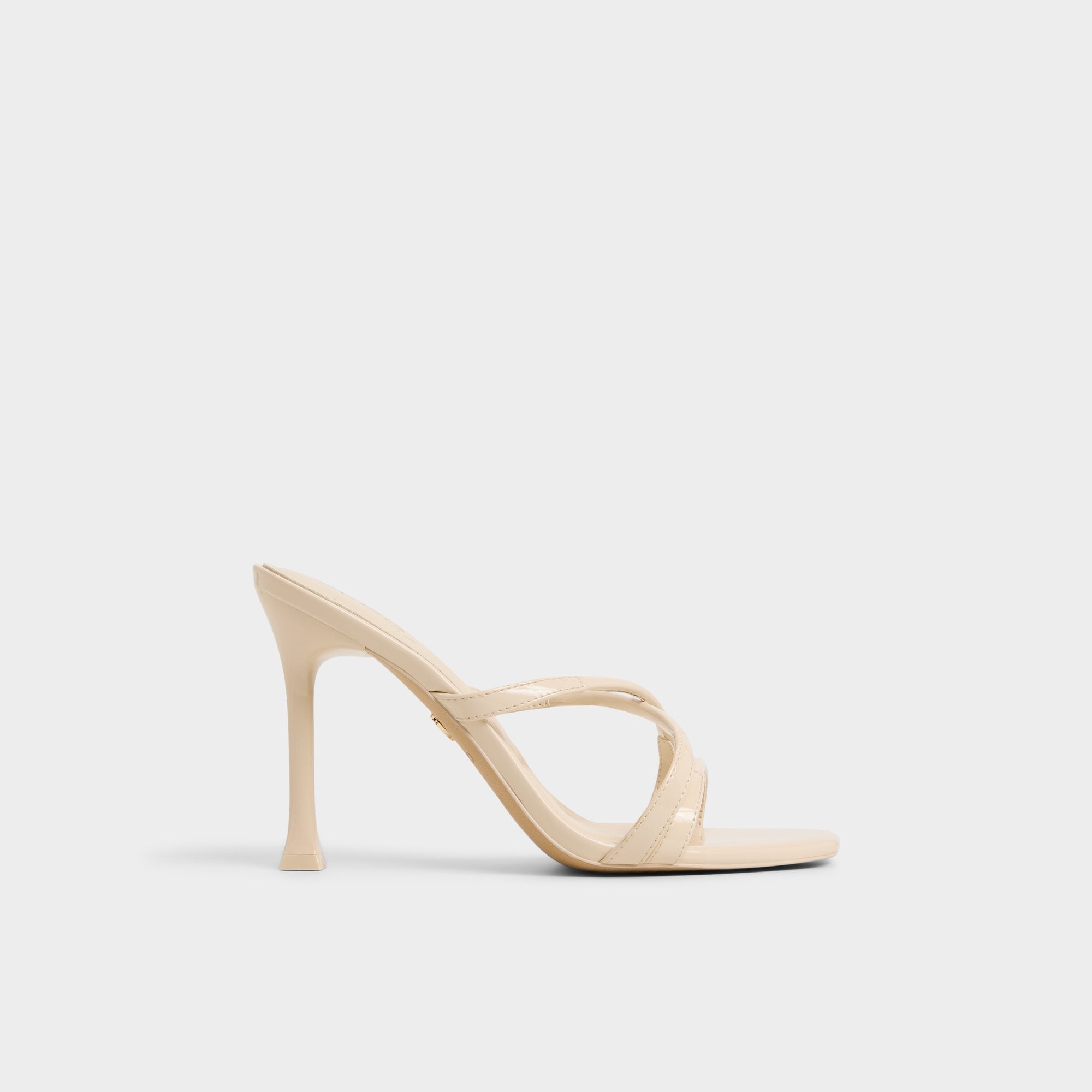 Aldo Velaia Light Beige Women's Heeled mules - Heeled mule, Stiletto heel Women
