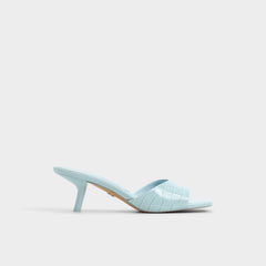 Aldo Enchanting Pastel Blue Women's Heeled mules - Heeled mule, Kitten heel Women