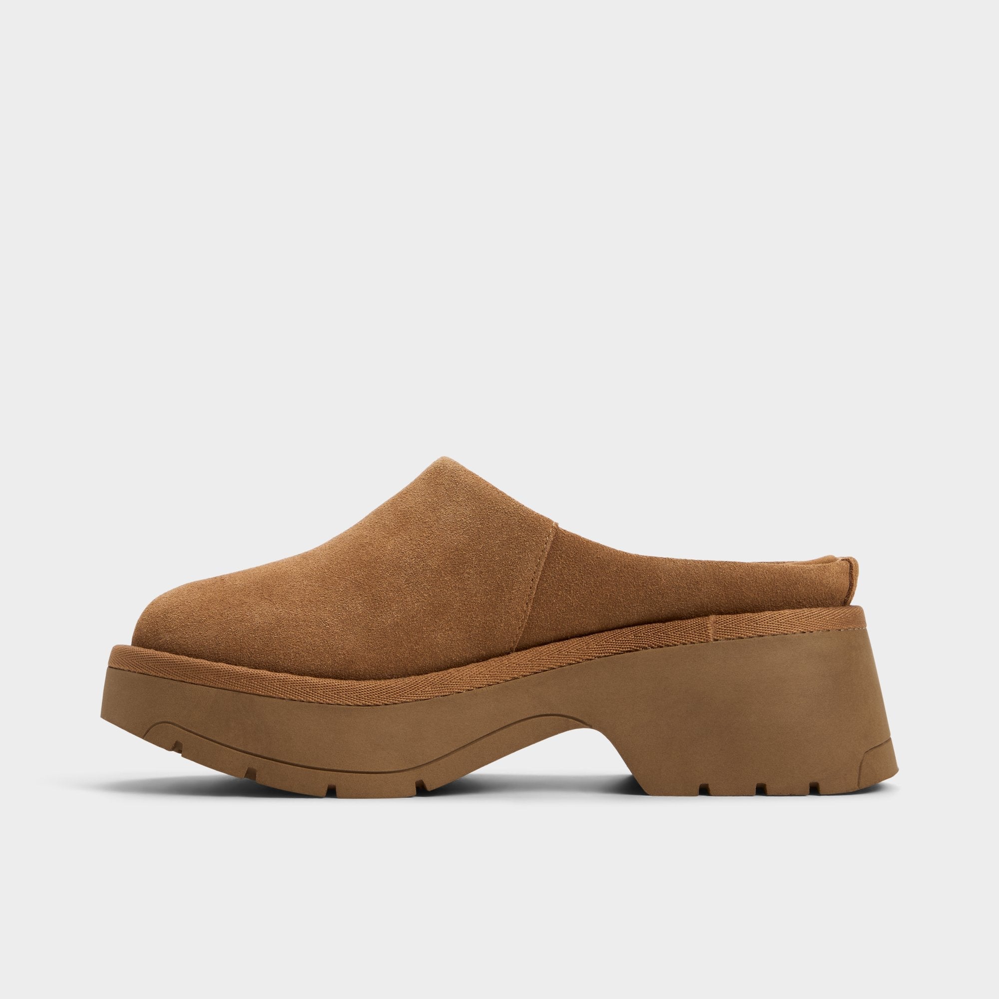 Aldo Academia Camel Women's Cold Weather Shoes - Heeled mule, Lug sole Women