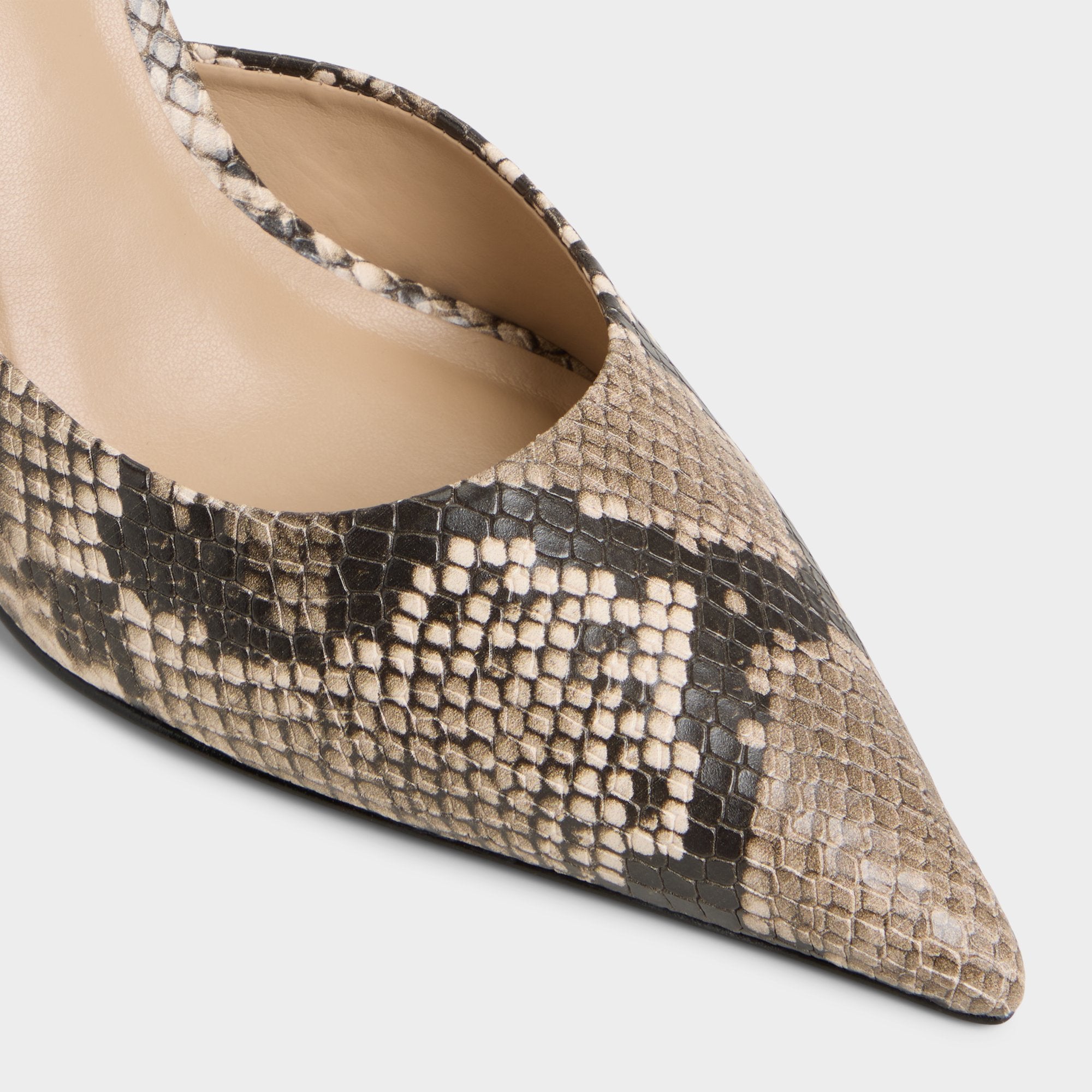 Aldo Beatrixy Python Women's Heeled mules - Heeled mule, Stiletto heel Women