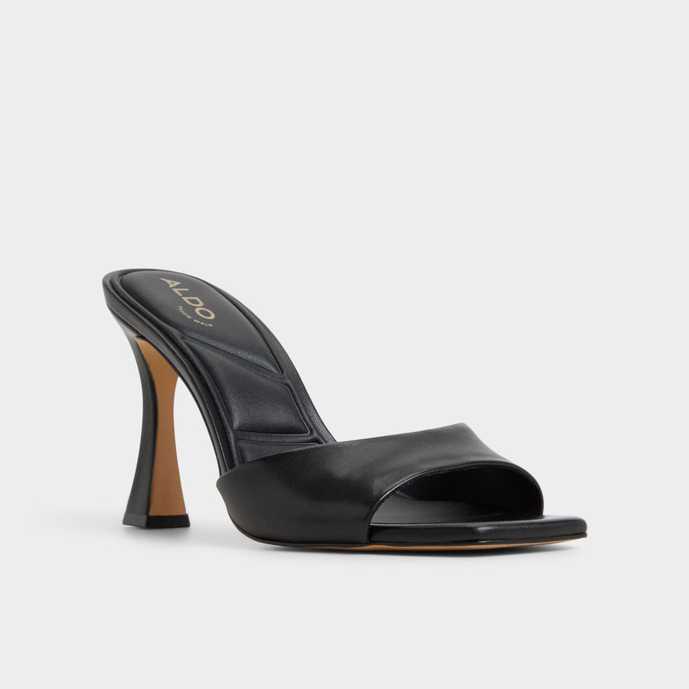 Aldo Jennifer in Black - Heeled mule, Stiletto heel Women